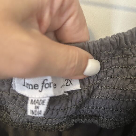 Embroidered Maxi Skirt - Black with Multicolor Accents - Picture 10 of 13